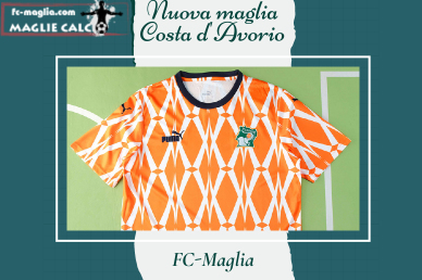 maglia Costa d'Avorio 2024